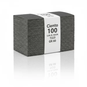 Ciento Lija Al Agua T223 Gr 60 - Imagen 1