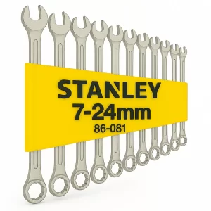 Jgo 14 Llaves Punta Corona 7-24 Mm. Stanley (86081) - Imagen 1