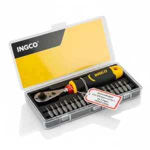 Destornillador Con Chicharra 13 En 1 (akisd1208) Ingco - Imagen 1