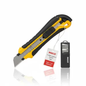 Cuchillo Cartonero Retractil Ingco Rpto 5 Uni (huk6118) - Imagen 1