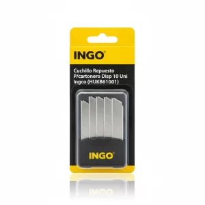 Cuchillo Repuesto P/cartonero Disp 10 Uni Ingco (hukb61001) - Imagen 1