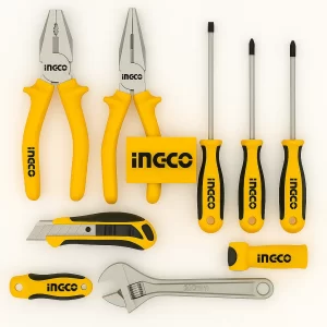 Jgo Herramientas Manuales 7 Piezas (hkth10807) Ingco - Imagen 1