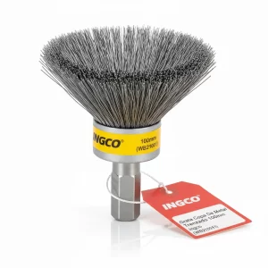 Grata Copa De Metal Trenzado 100mm Ingco (wb21001) - Imagen 1