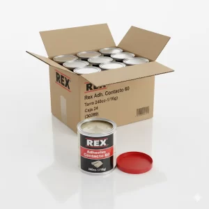Rex Adh.contacto 60 Tarro 240cc-1/16g (caja 24) (30289) - Imagen 1