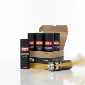 Pintura Spray General Dorado 400ml 6 Uni (60009) Rex - Imagen 1