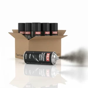 Pintura Spray General Marron 400ml 6 Uni (60013) Rex - Imagen 1