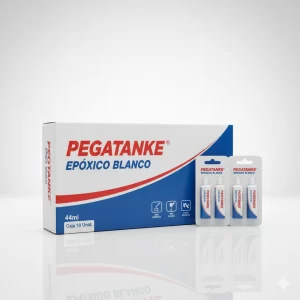 Pegatanke Epoxico Blanco 44ml (caja 18 Unid) - Imagen 1