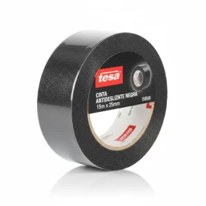 Cinta Antideslizante Negro 15mtsx25mm Tesa (55589) - Imagen 1
