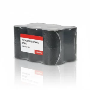 Cinta Antideslizante Negra 5 Mts X 50 Mm (6un) - Imagen 1