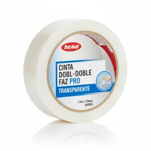 Cinta Doble Faz Pro Transparente 1.5x19. Tp (66965) Tesa - Imagen 1