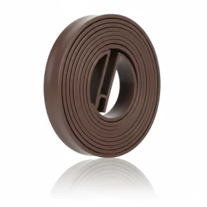 Burlete Perfil P Caucho Cafe 6m X 9mm (00101-0202) - Imagen 1