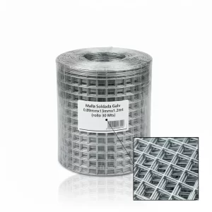 Malla Soldada Galv 0.89mmx13mmx1.2mt (rollo 30 Mts) - Imagen 1