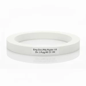 Emp Dim Ptfe Rigido 1/8 Dn 1 Pulg Rf Cl 150 - Imagen 1