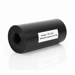 Empaq. 1/8 X 1mt. Neopreno (goma) Sin Tela - Imagen 1