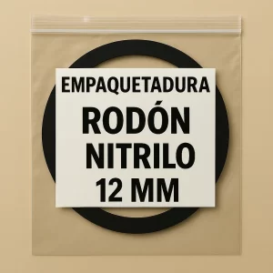 Empaquetadura Rodon Nitrilo 12 Mm - Imagen 1