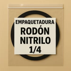 Empaquetadura Rodon Nitrilo 1/4 - Imagen 1
