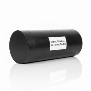 Empaq. 3/8 X 400 Mm Ancho. Sbr (goma) Sin Tela - Imagen 1