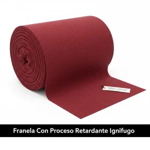 Franela Con Proceso Retardante Ignifugo - Imagen 1