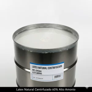 Latex Natural Centrifugado 60% Alto Amonio - Imagen 1