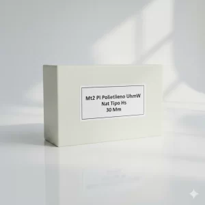 Mt2 Pl Polietileno Uhmw Nat Tipo Hs 30 Mm - Imagen 1