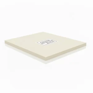 Plancha Hdpe 3000x1500x25mm Blanco Leche - Imagen 1