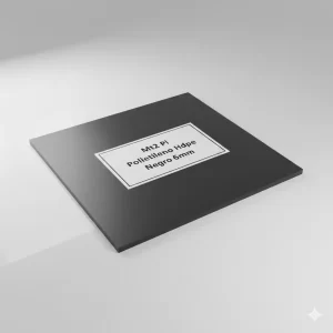 Mt2 Pl Polietileno Hdpe Negro 6mm - Imagen 1