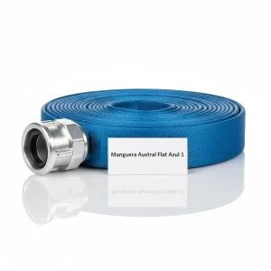 Manguera Austral Flat Azul 1 - Imagen 1