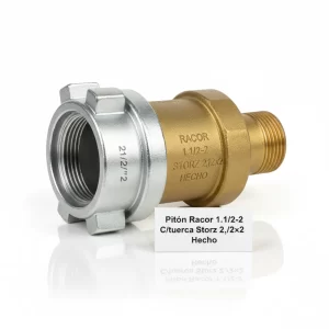 Piton Racor 1.1/2-2 C/tuerca Storz 2.1/2x2 He - Imagen 1