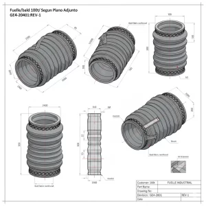 Fuelle/bald 100t/ Segun Plano Adjunto Ge4-20401:rev-1 - Imagen 1